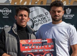 Exfutbolistas como Joaquín y Llorente se citan en el World Padel Soccer