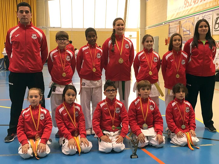 Seis medallas para el Club de Karate Kaizen en Alhaurín El Grande