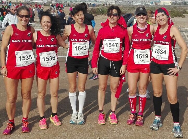 Victoria de Antonia García en el Campeonato de Andalucía de Cross