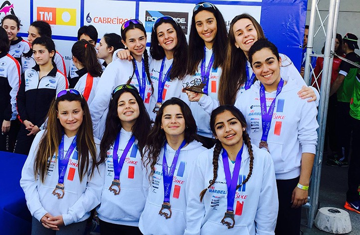 Las chicas del Tri-Marbella Bike son terceras en el Campeonato de España