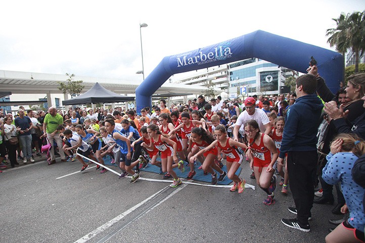 Díaz Carretero y Julia Fornerud ganan en la carrera solidaria Marberun