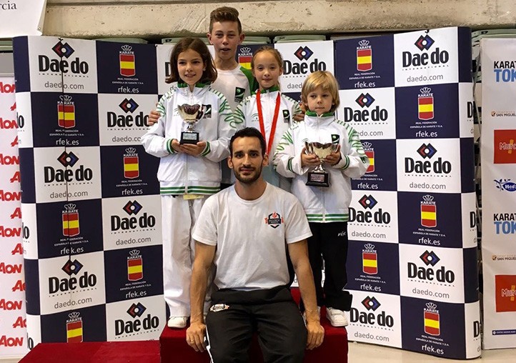 Dos medallas para el Olympic Karate en el Campeonato de España