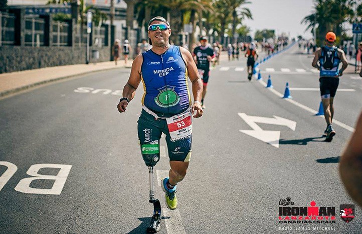 Javi Mérida completa el Ironman de Lanzarote "más fuerte" que nunca
