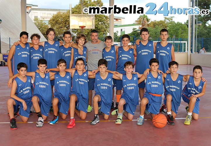 El CB Marbella preinfantil logra el subcampeonato provincial