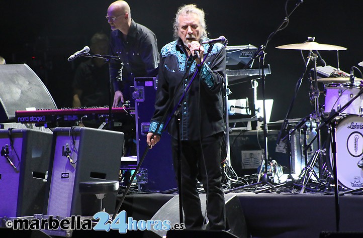 Robert Plant inaugura con fuerza los conciertos en Starlite Marbella
