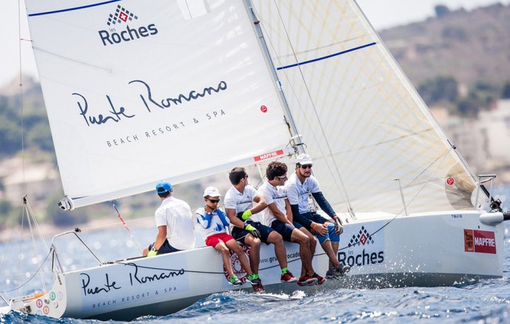 El "Marbella Team" gana la Copa del Rey de Vela en clase J80