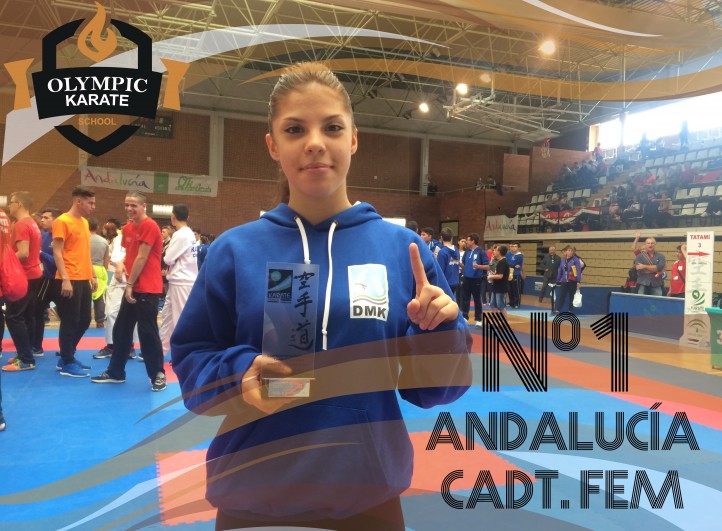 Sabrina S. Medero consigue la medalla de oro en el Campeonato de Andalucía