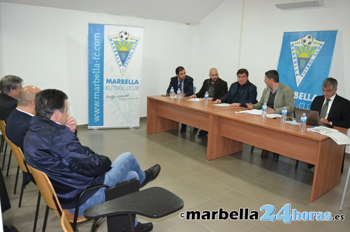 El Marbella FC elige consejo de administración con Grinberg al frente