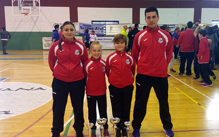 Cuatro medallas para el Kaizen do Marbella en campeonato provincial