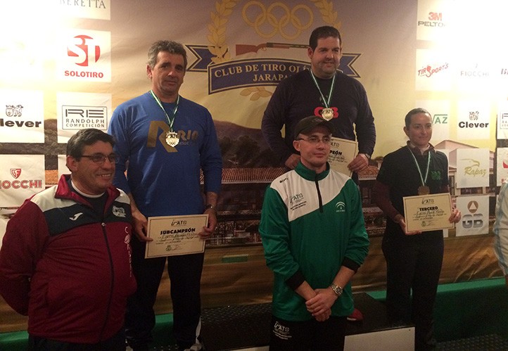 Miguel Cortés, plata en el Campeonato de Andalucía de Foso Olímpico