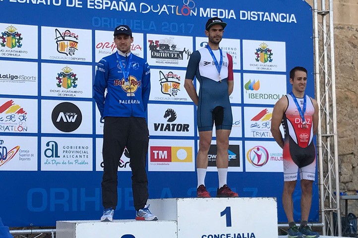 Juan Antonio Gómez conquista el Campeonato de España de Duatlón