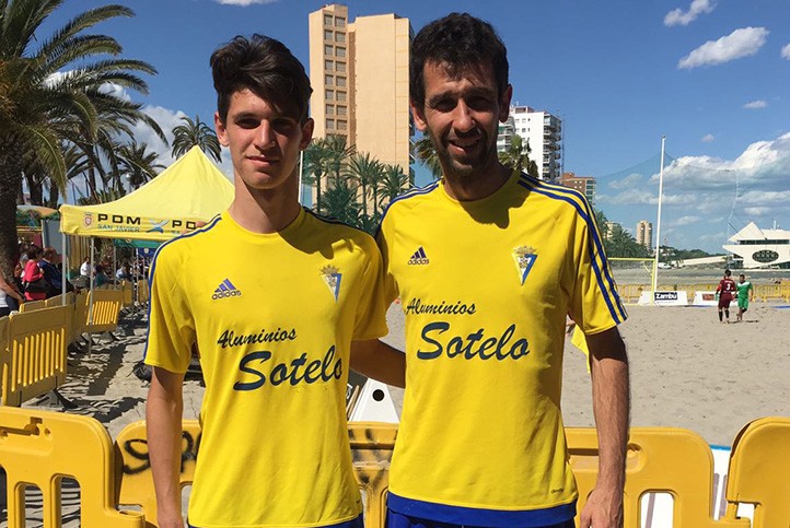 Juanma consigue con el Cádiz CF el subcampeonato de la BSMM'17