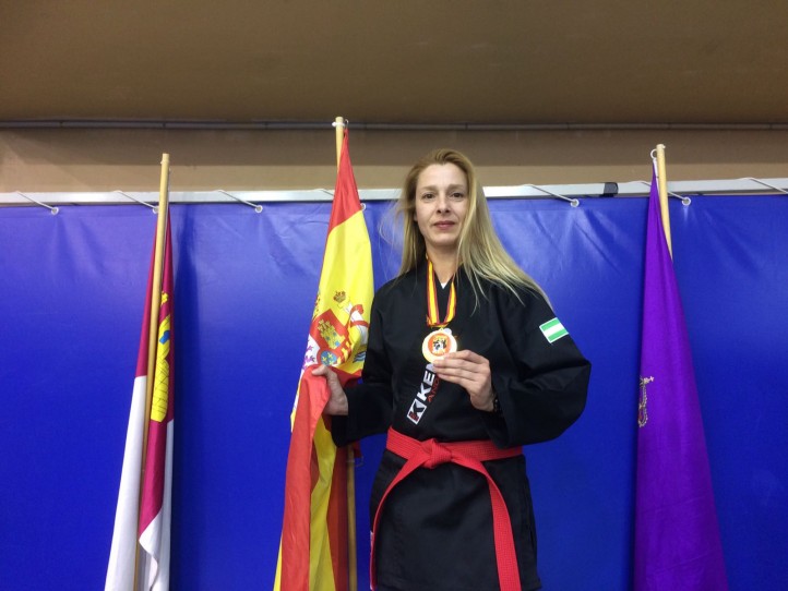 La marbellí Mónica Maya, nueva campeona de España de Kenpo