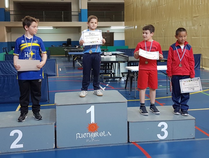 Cristian Sánchez gana el Inter-escolar en categoría prebenjamín