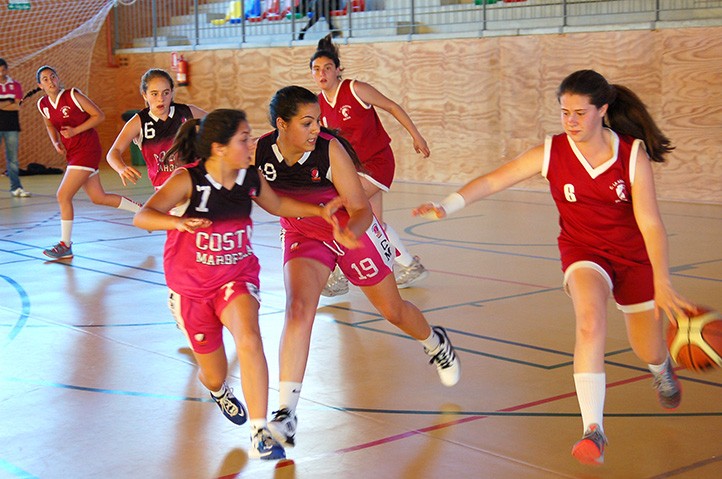 Las infantiles del Costa Marbella se clasifican para la Final Four