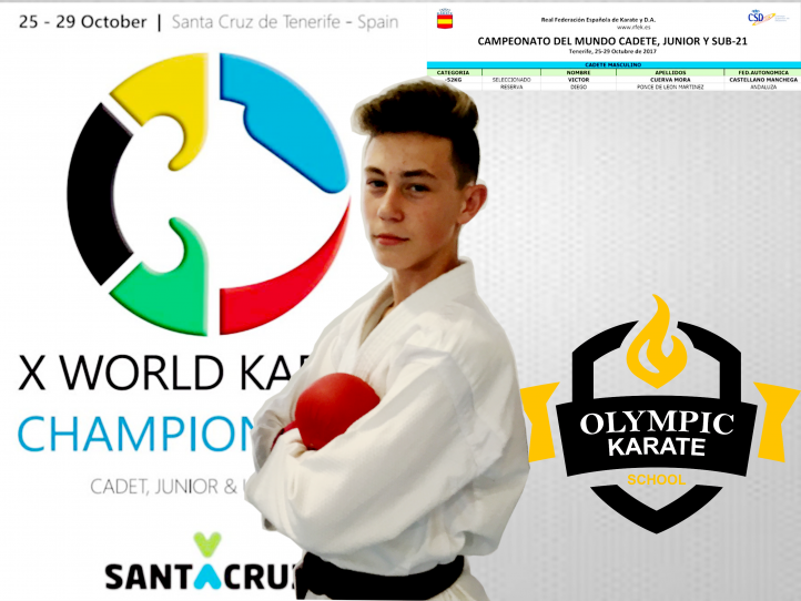 El marbellí Diego Ponce es convocado con la selección española de karate