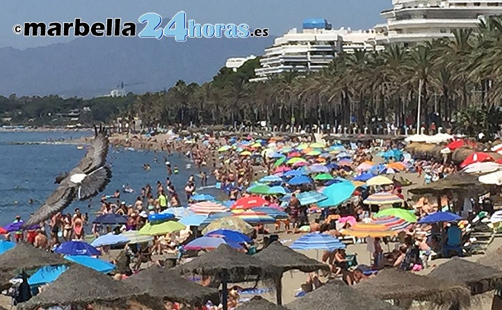 Marbella lidera con mucha diferencia la llegada de turistas a la Costa del Sol