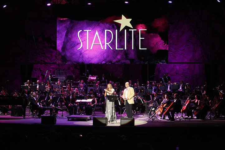 Ainhoa Arteta y Dwayne Croft ofrecen en Marbella un concierto de cine