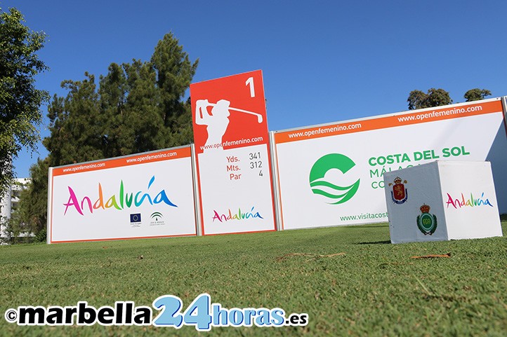 El RCG Guadalmina ya luce para la disputa del Open de España Femenino