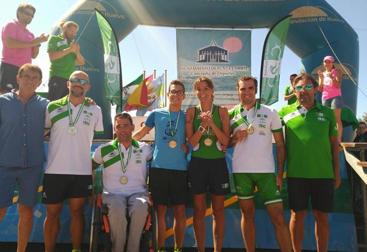 Jorge Otalecu triunfa en el Campeonato de Andalucía de Punta Umbría