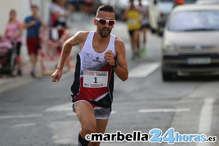 El sampedreño Díaz Carretero sube al podio en la Carrera Urbana de Málaga