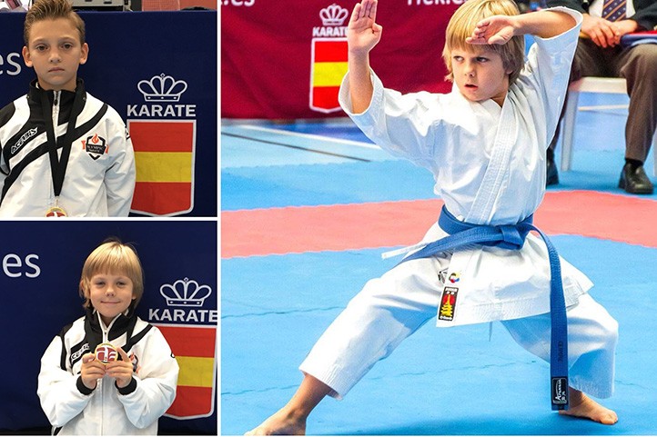 Olympic Karate Marbella suma cinco nuevas medallas en la Liga Nacional