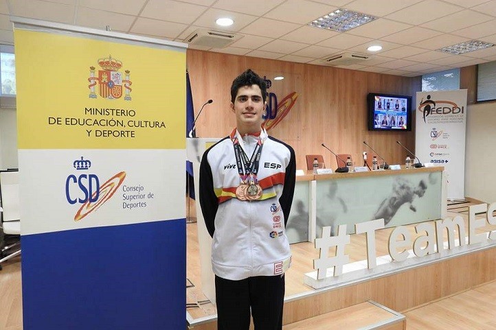 El marbellí Javier Labrador consigue siete medallas en el Mundial de México