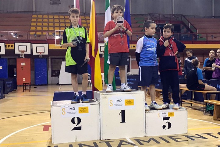 Cristian Sánchez se proclama campeón prebenjamín de Andalucía