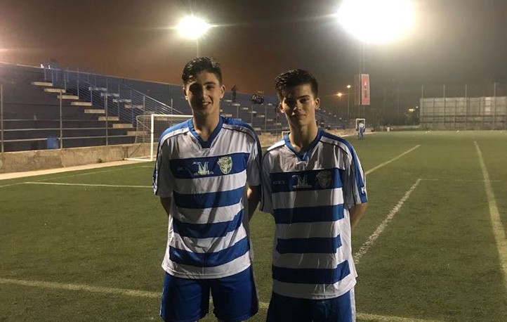 La selección cadete de Málaga llama a los marbellíes Óscar Carrillo y Saúl García