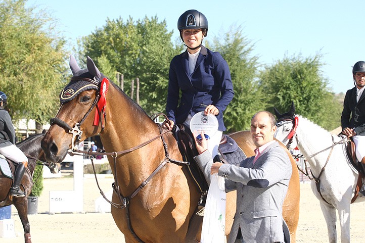 La amazona Marta Mesa vence en el pequeño Gran Premio de Pineda