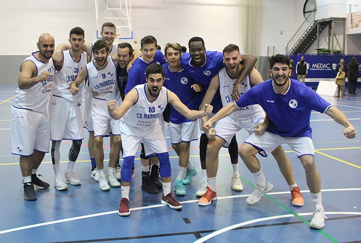 Gran triunfo del CB Marbella en la cancha del Medacbasket (70-81)