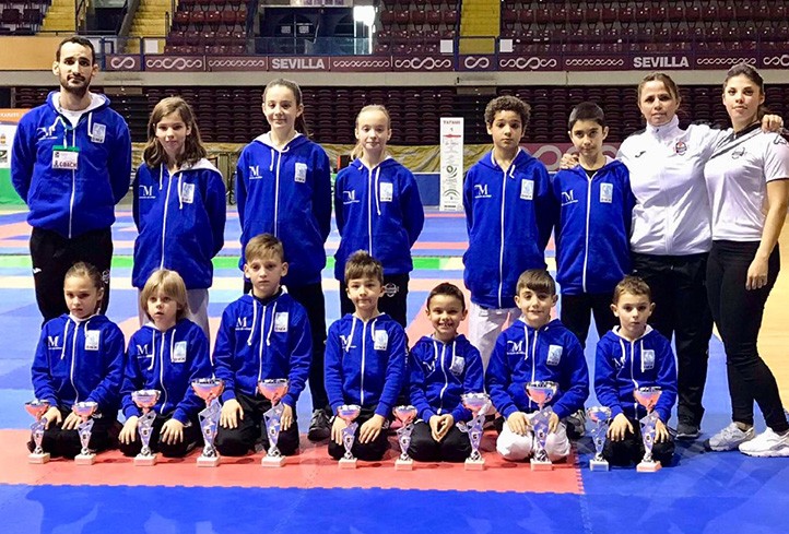 Olympic Karate Marbella logra 11 medallas en el Campeonato de Andalucía