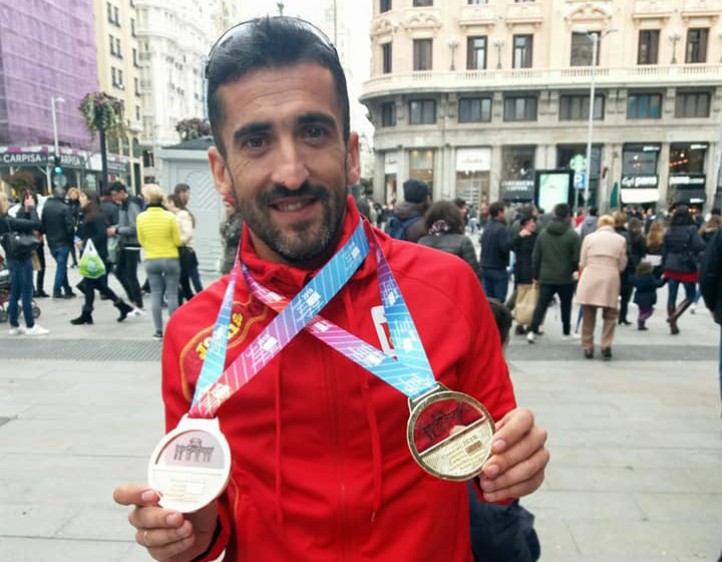 Medallas de oro y bronce para Carretero en el Campeonato de Europa Máster