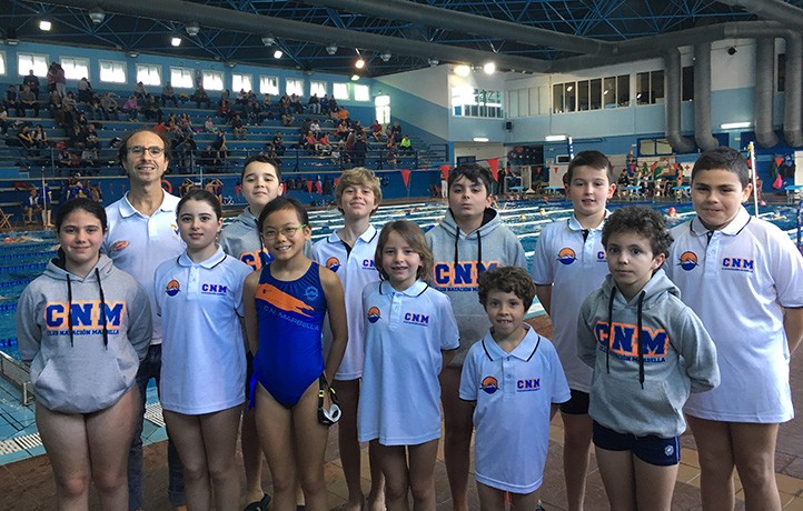 Los peques del CN Marbella deslumbran en la 5ª Jornada Territorial