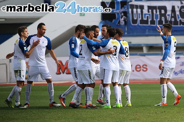 El Marbella FC fija en 14 su mejor racha de partidos invicto en Segunda B