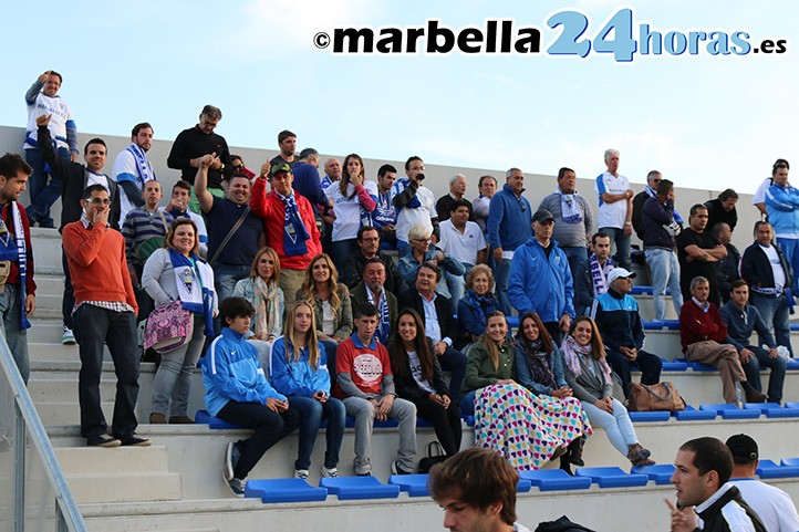 El Marbella FC ya ha llenado dos autobuses para viajar a El Ejido