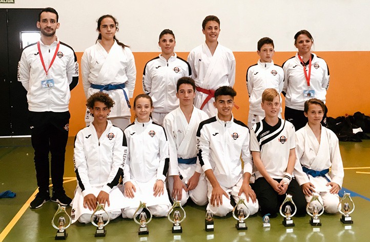 Olympic Karate Marbella consigue 10 títulos en la Liga Provincial