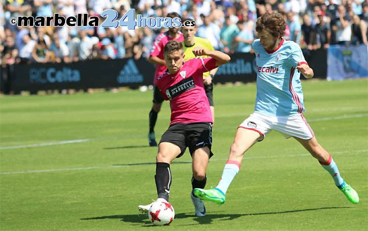 El Marbella FC tendrá que remontar en el Municipal ante el Celta B (2-0)