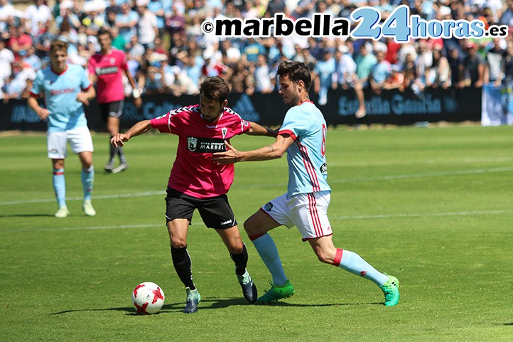 Álex Bernal logra ante el Celta B los tres puntos del Trofeo Moñi-M24H