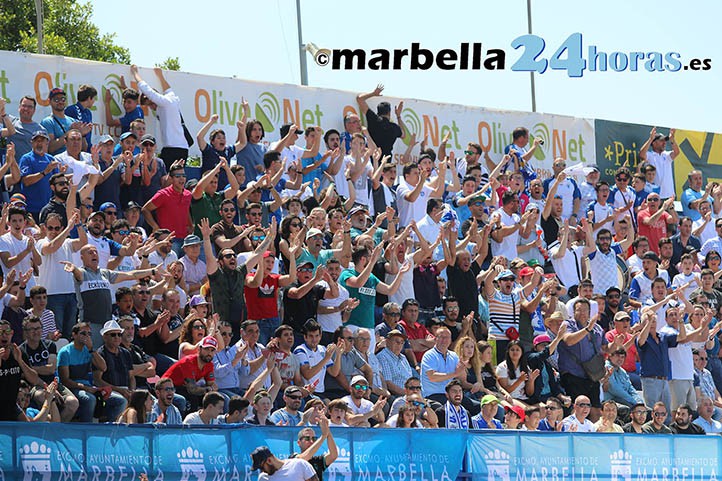 El Municipal registra una entrada histórica para arropar al Marbella FC