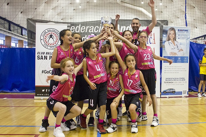 Las infantiles del CB Costa Marbella ganan la Copa Oro Provincial