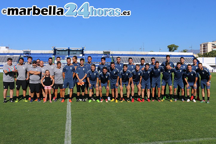 El Marbella FC arranca la pretemporada con 23 jugadores y Padilla al mando