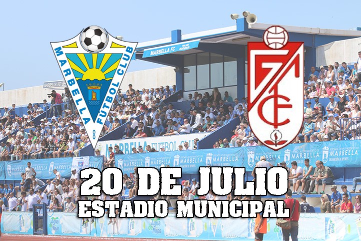 El Marbella FC jugará este viernes ante el Granada en el Municipal