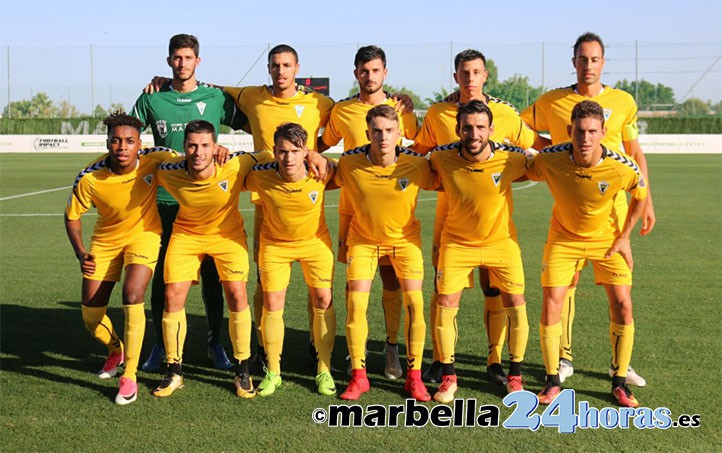 El Marbella FC estrenará en casa la liga con el derbi ante el Malagueño