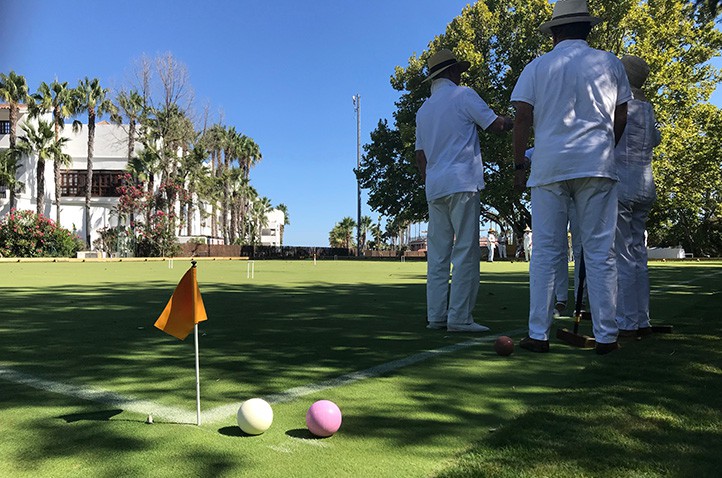 El Villa Padierna Racquet Club inaugura el primer campo de croquet de Málaga