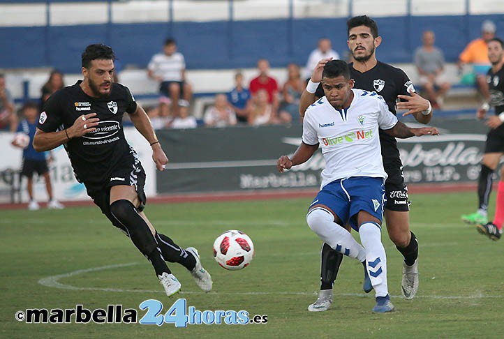 Al Marbella FC se le vuelve a atragantar la Copa y cae ante el CD Ebro (0-1) 