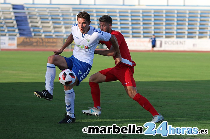 Festival goleador del Marbella FC ante un correoso Sevilla Atlético (4-0)