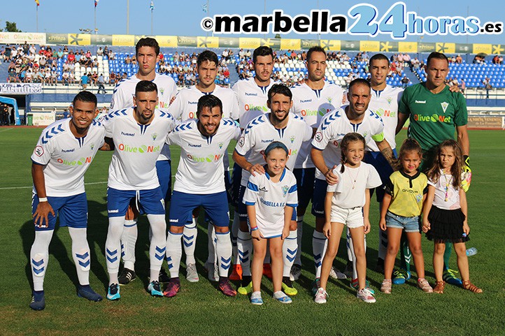 El Marbella FC logra después de 14 temporadas un 4-0 en casa en 2ªB