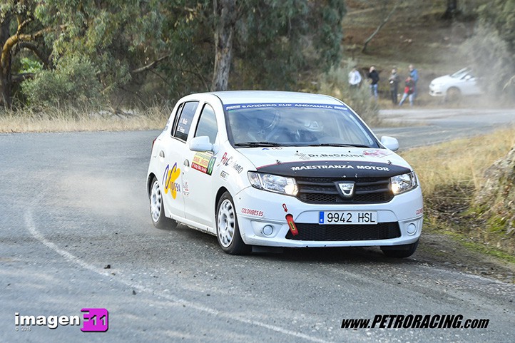 Los pilotos Frías/Ruiz se imponen en el Rally de Sevilla de la Copa Dacia