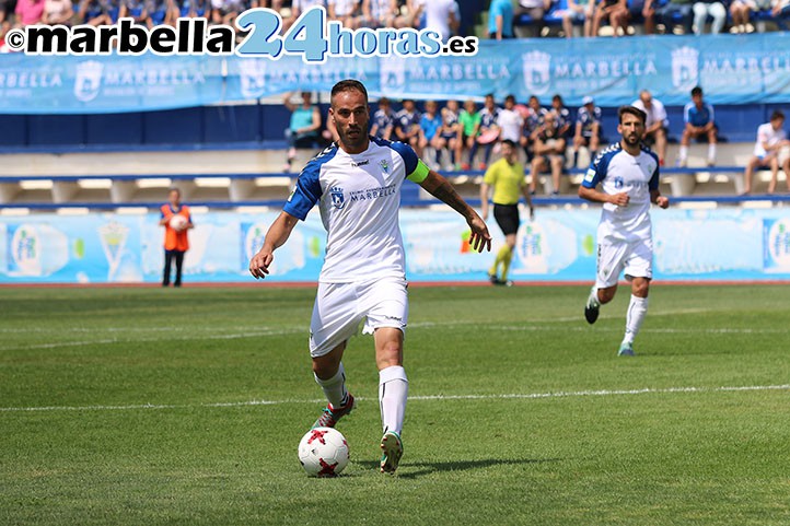 Añón podría llegar a los 200 partidos con el Marbella FC ante el Talavera